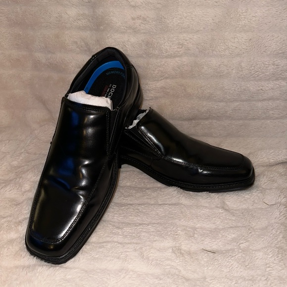 Dockers Mens Size 10 Dress Shoes in Black worn once - Picture 4 of 13